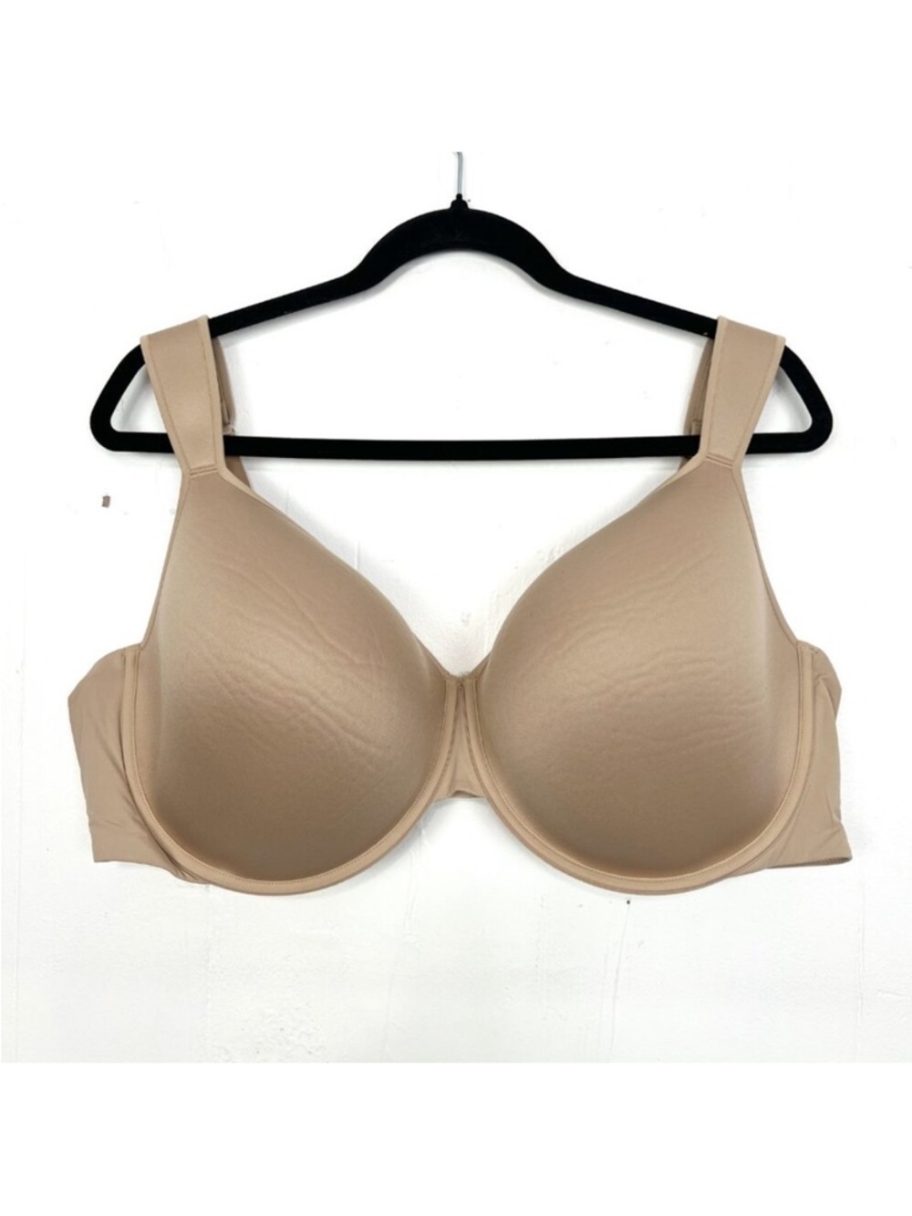 Comfort Choice Tan Underwire T-Shirt Bra 48D‎